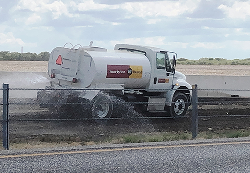 spray truck