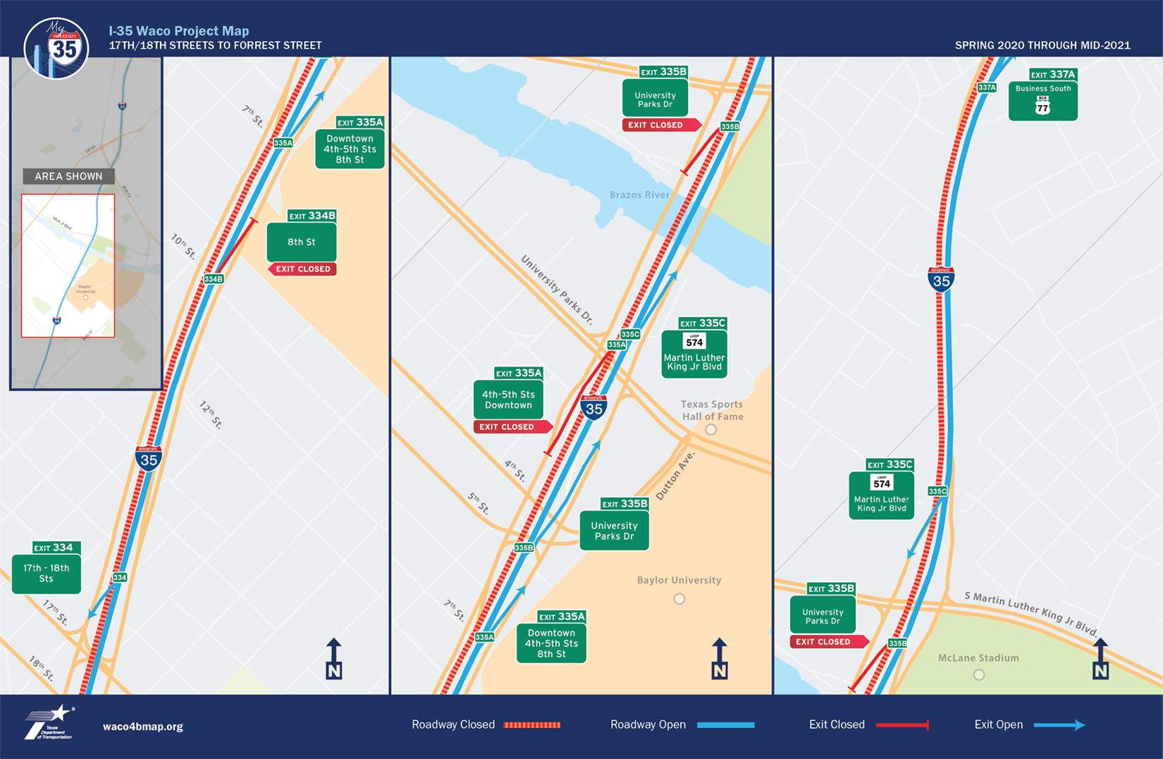 My35 trifold map for emergency responders.