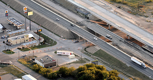 I-35 Expansion Project at FM2114